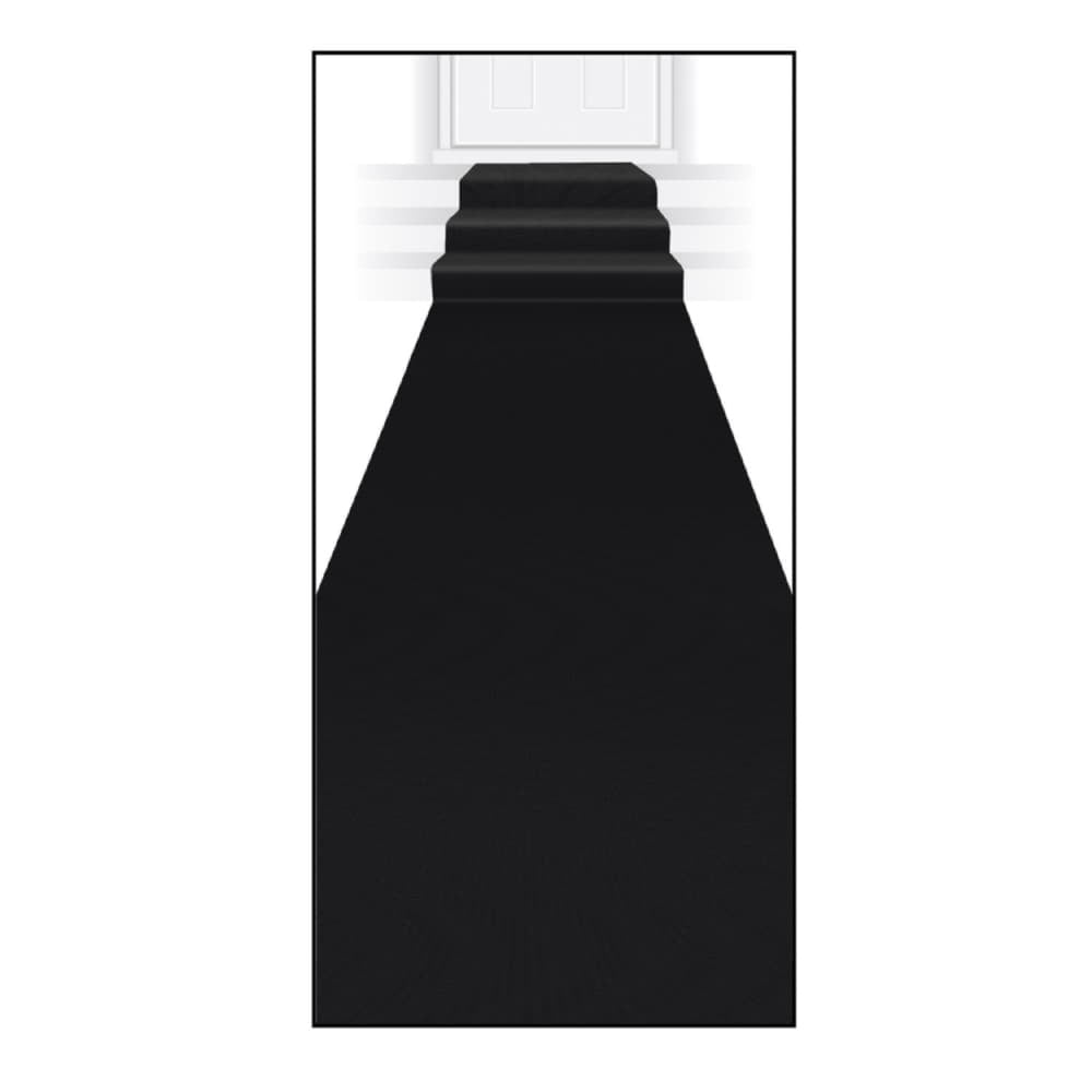 15Ft Black Carpet Runner