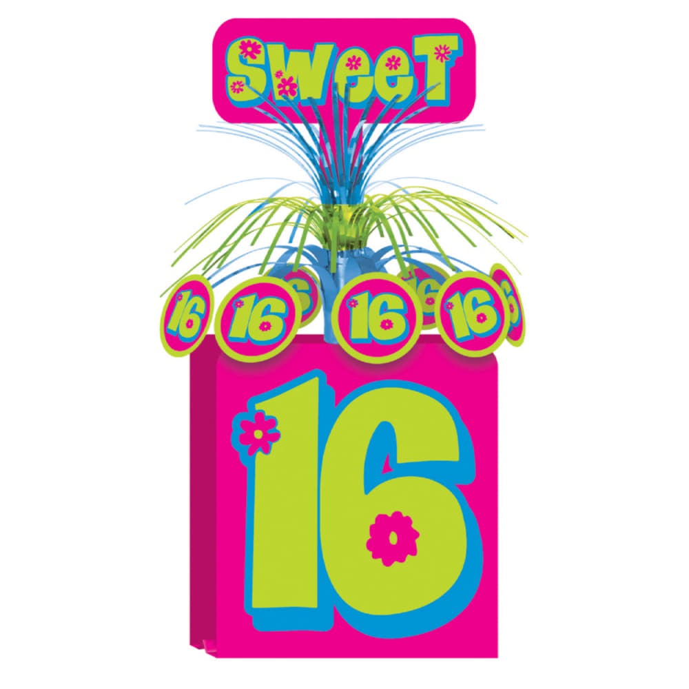 Sweet 16 Centerpiece/Disc - (Duplicate Imported from WooCommerce)