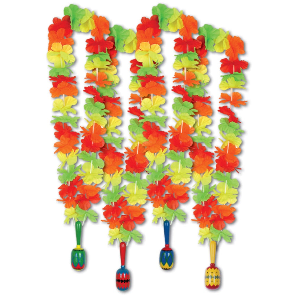 Fiesta Lei With Maraca