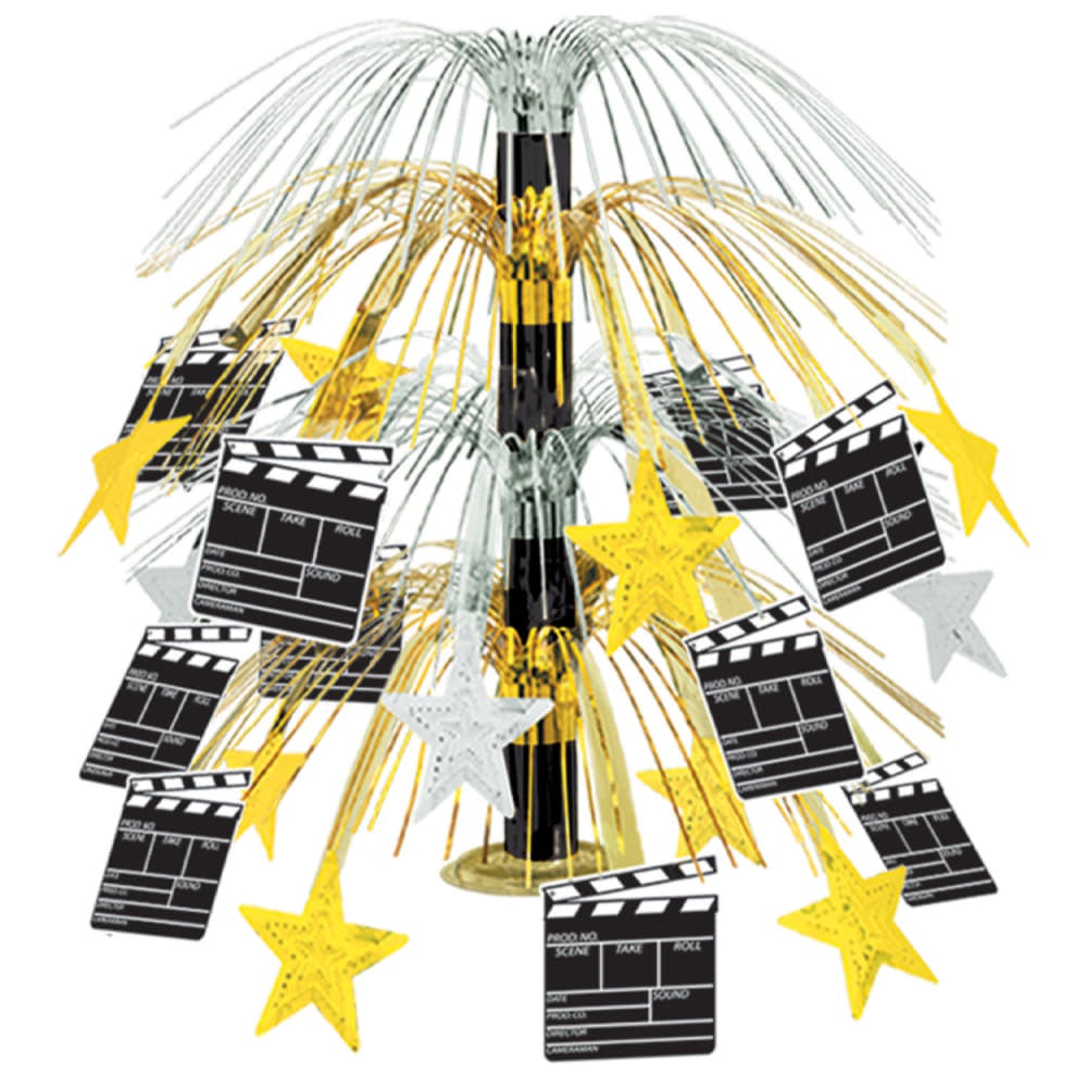 Movie Set Clapboard Cascade Centerpiece