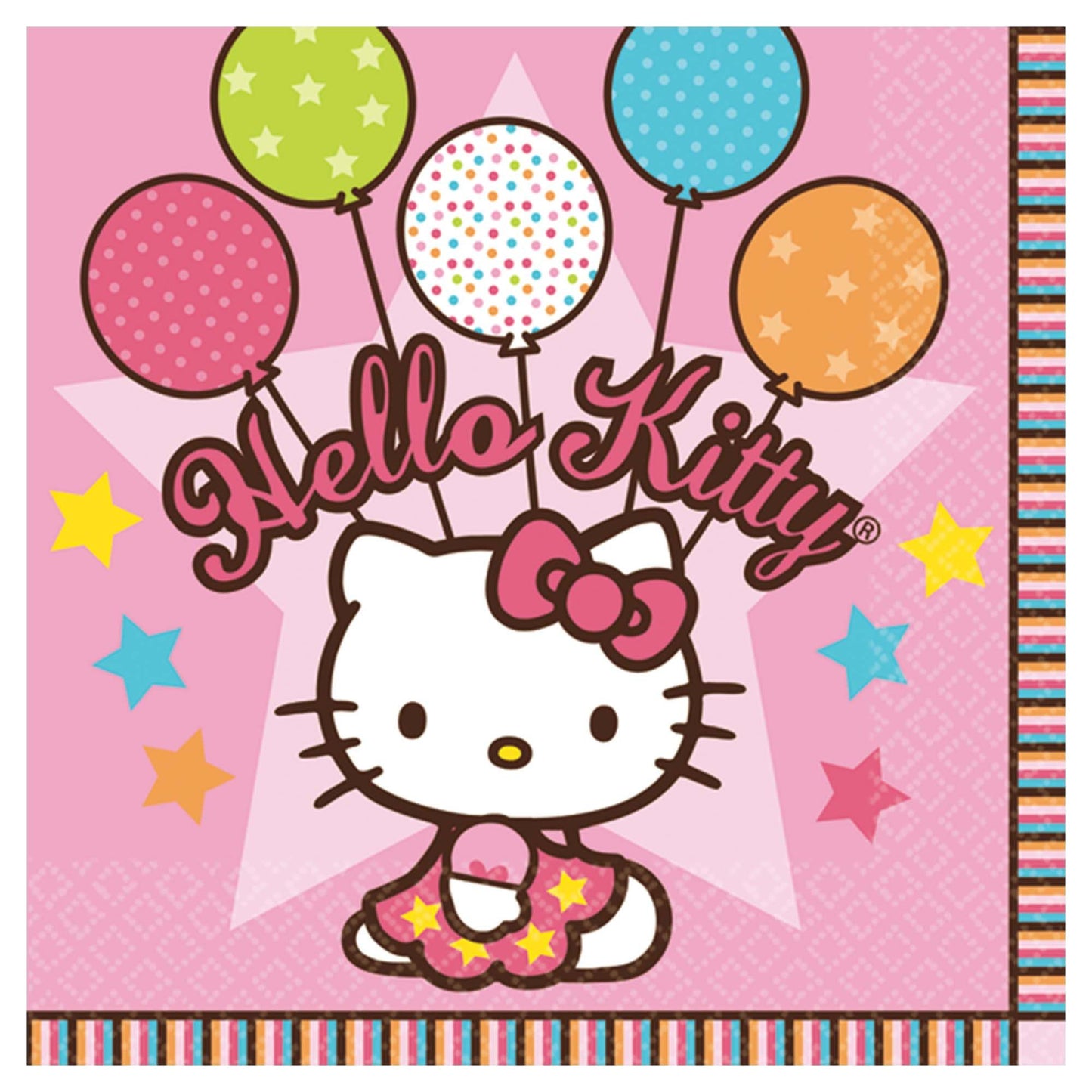 Hello Kitty Bev. Napkins/Disc