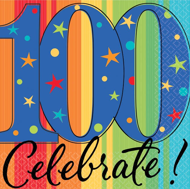 A Year To Celebrate Bev Napkins #100/Disc