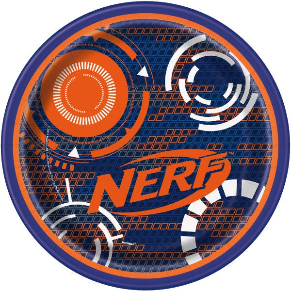 Nerf Round 7" Dessert Plates, 8Ct
