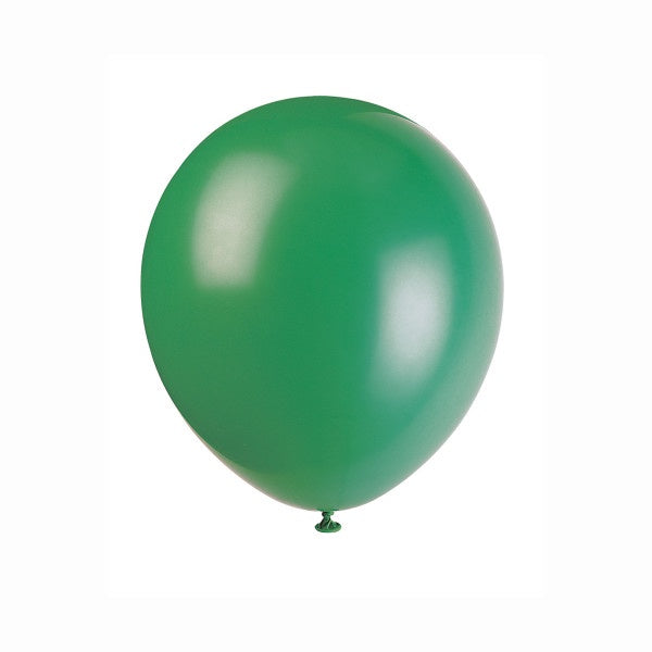 12" Latex Balloons, 72Ct - Forest Green