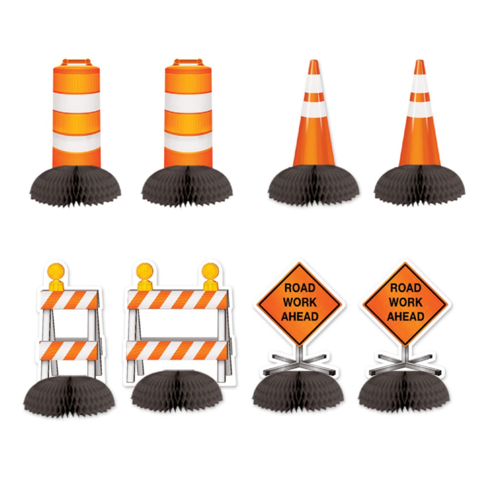 Construction Mini Centerpieces-8PCS
