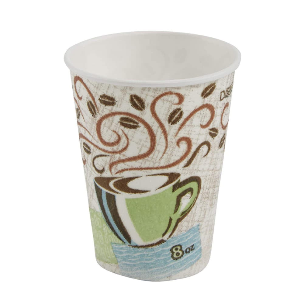 Dixie® 8 oz Insulated Paper Hot Cups – 50 Count