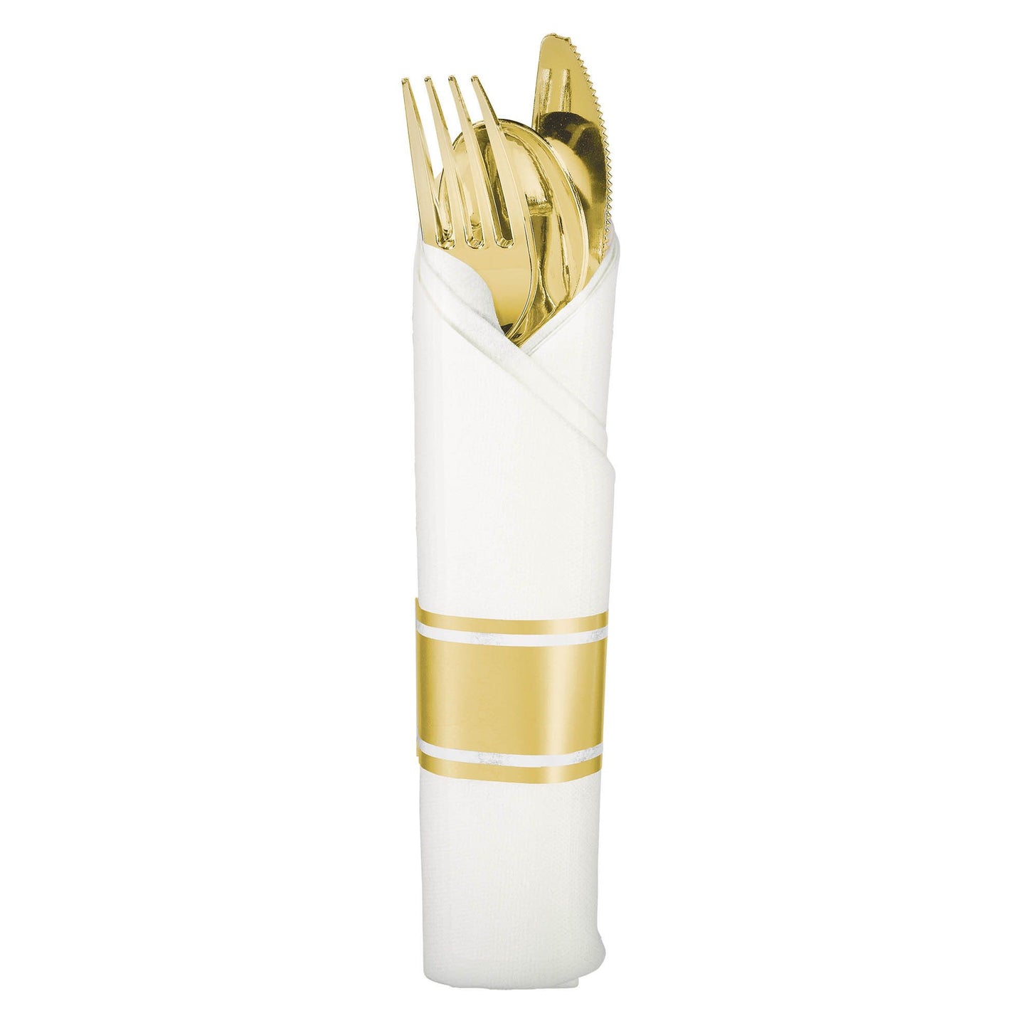 Rolled Cutlery-Gold
