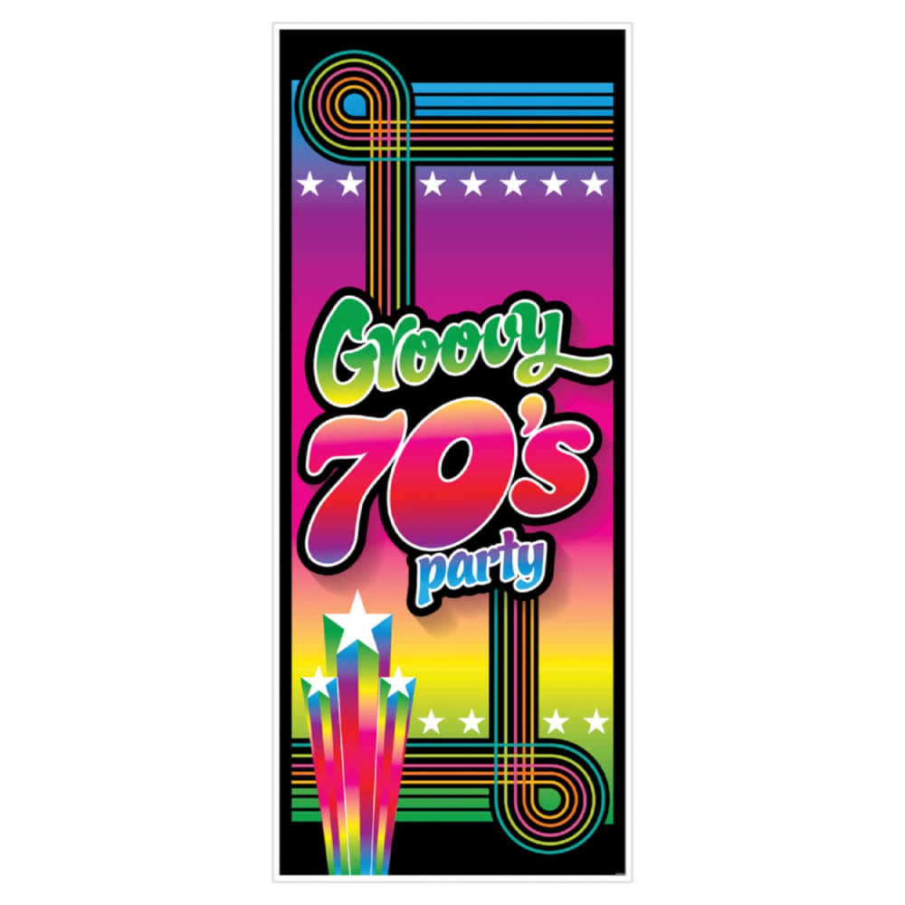 Groovy Party Door Cover