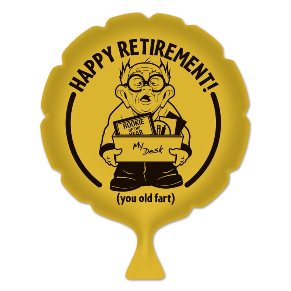 Happy Retirement! Whoopee Cushion/Disc