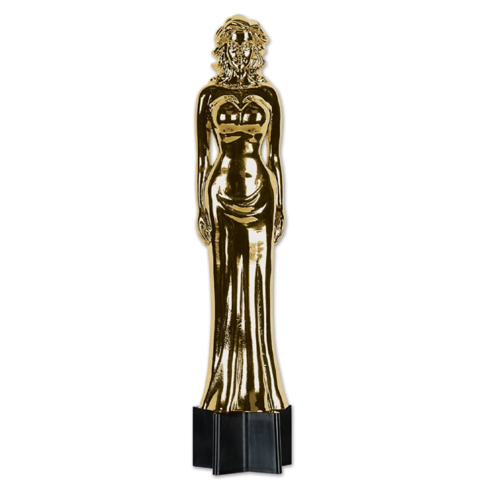 Awards Night Female Statuette Cutout