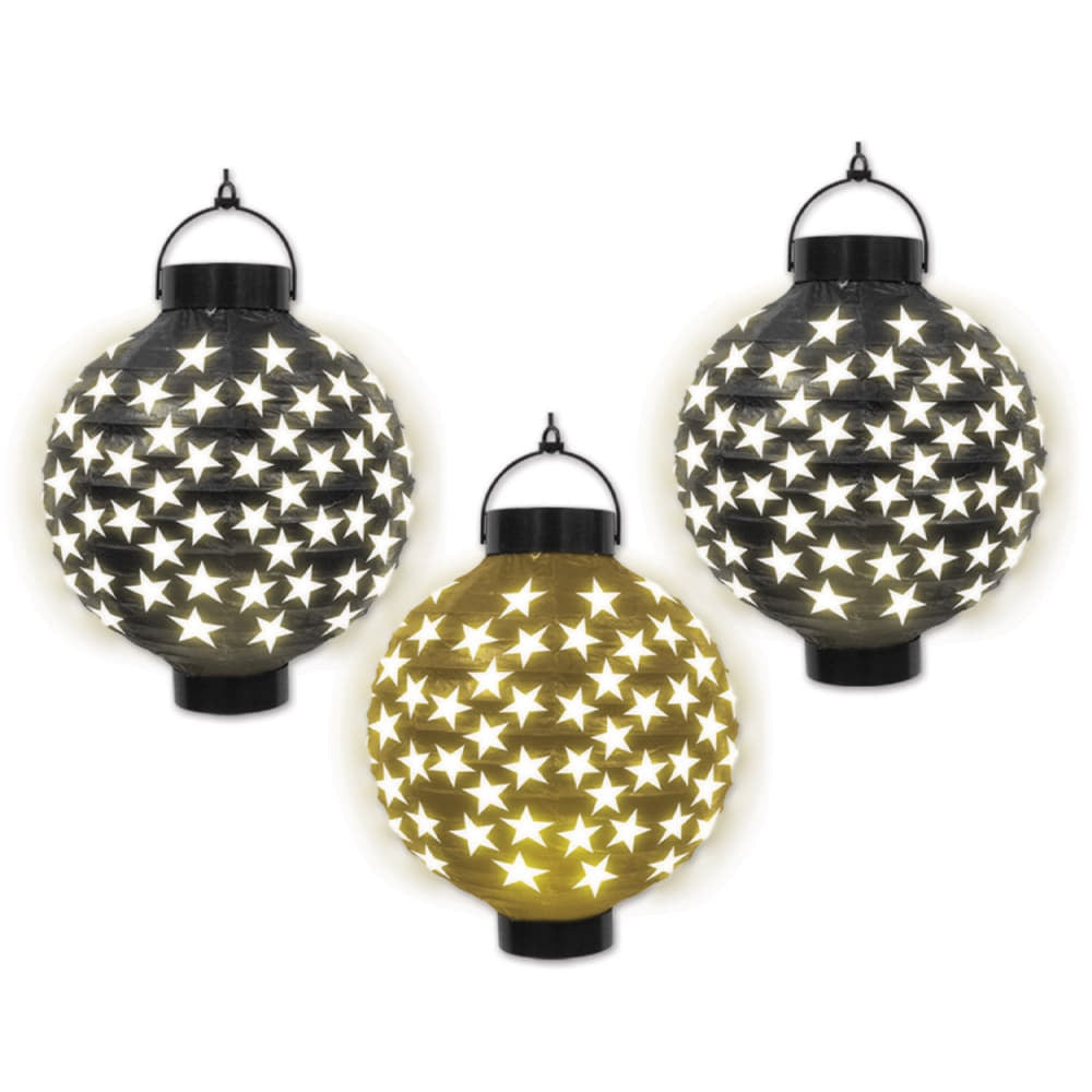 Light - Up Paper Lanterns 3Pcs