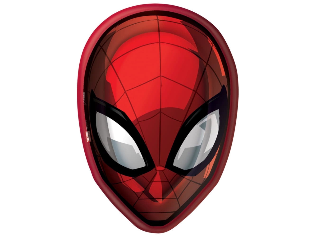Spider-Man Shaped 7In Plates, 8/Pk