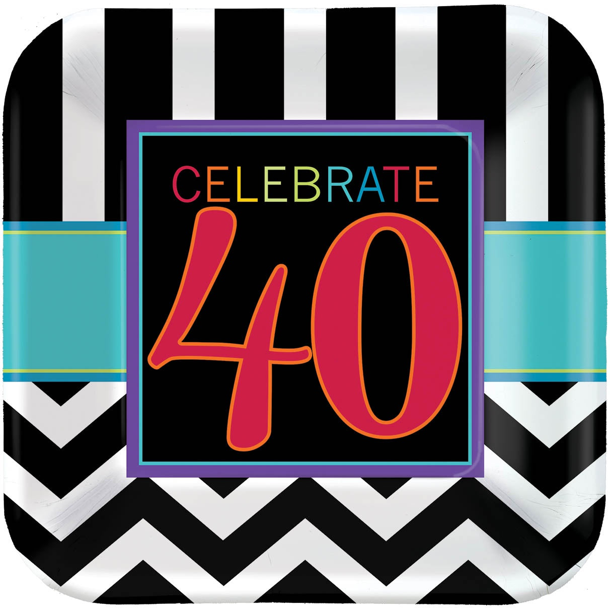 40Th Celebration 9In Plates/Disc