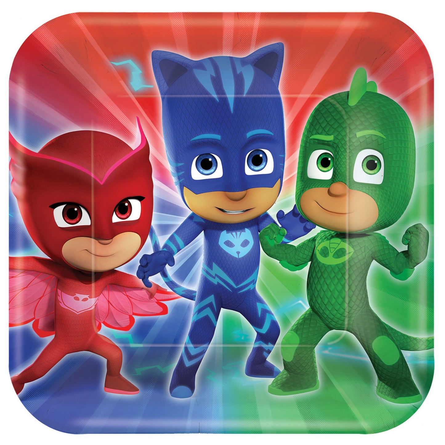 PJ Masks Square Plates