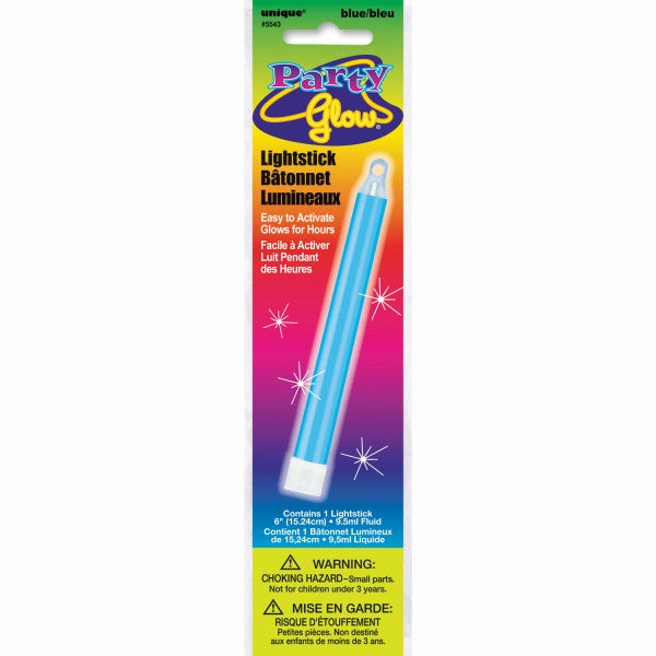 Glow 6in Light Stick-Blue
