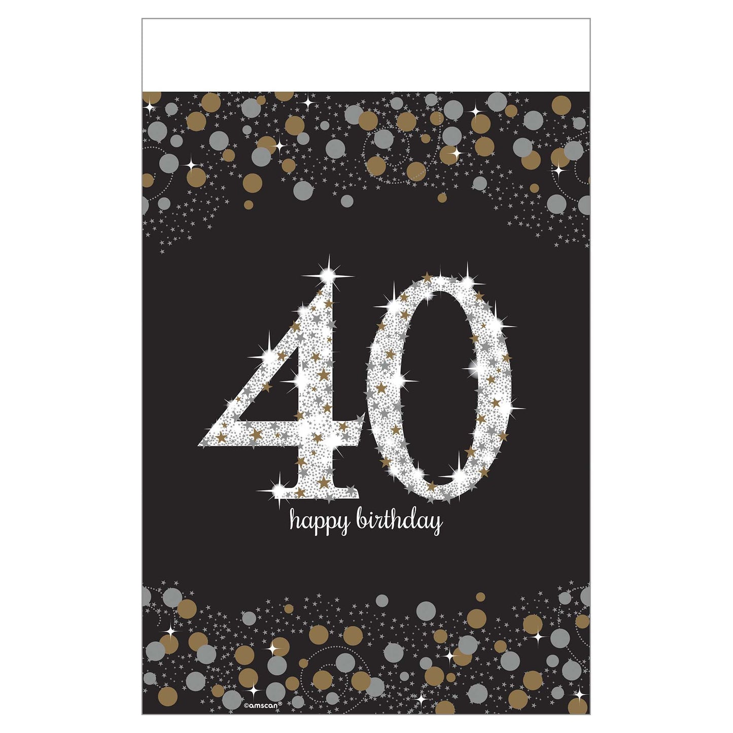 Sparkling Celebration 40th Tablecover