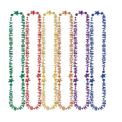 70Th Birthday Beads - Of - Expression/Disc