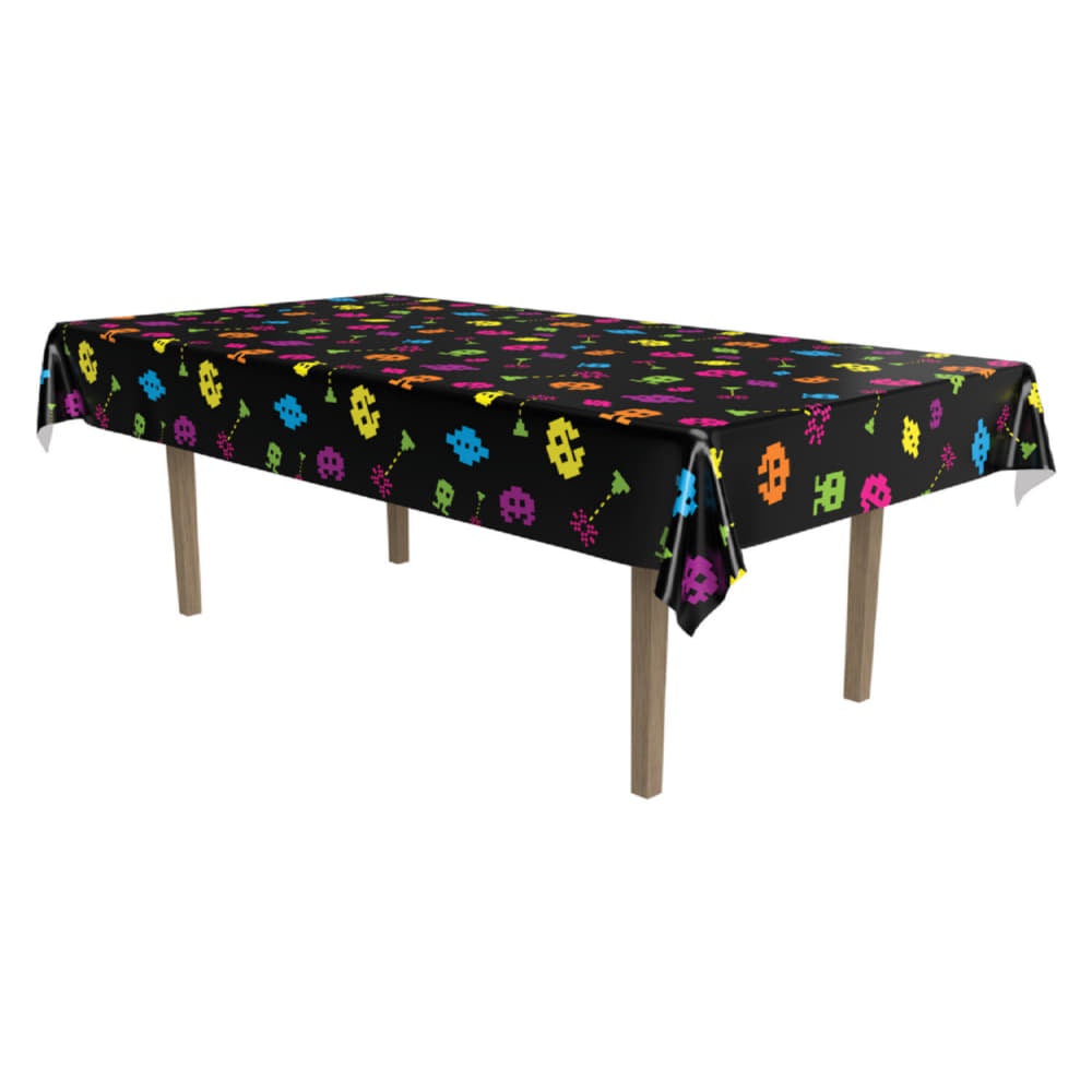 Plastic Tablecover - 80'S Theme