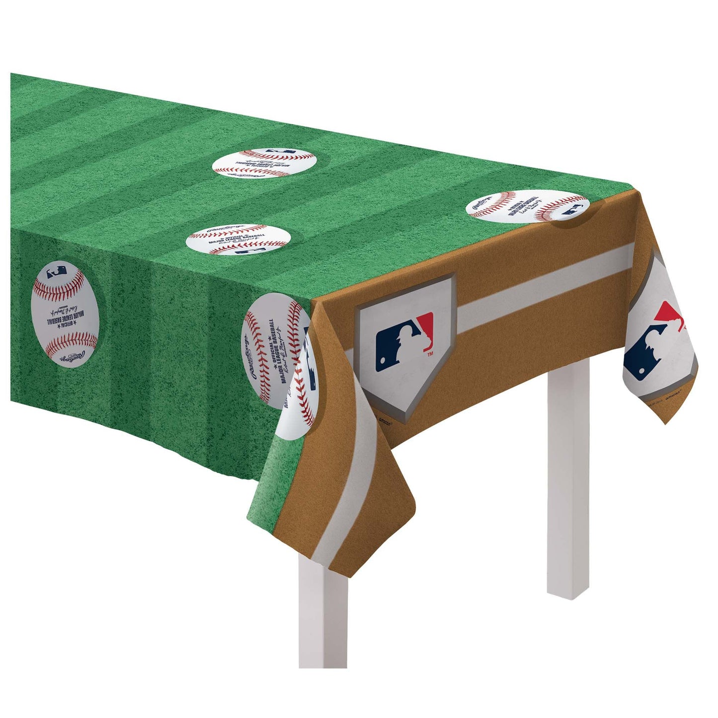 Rawlings Baseball Mlb Plastic Table Cover