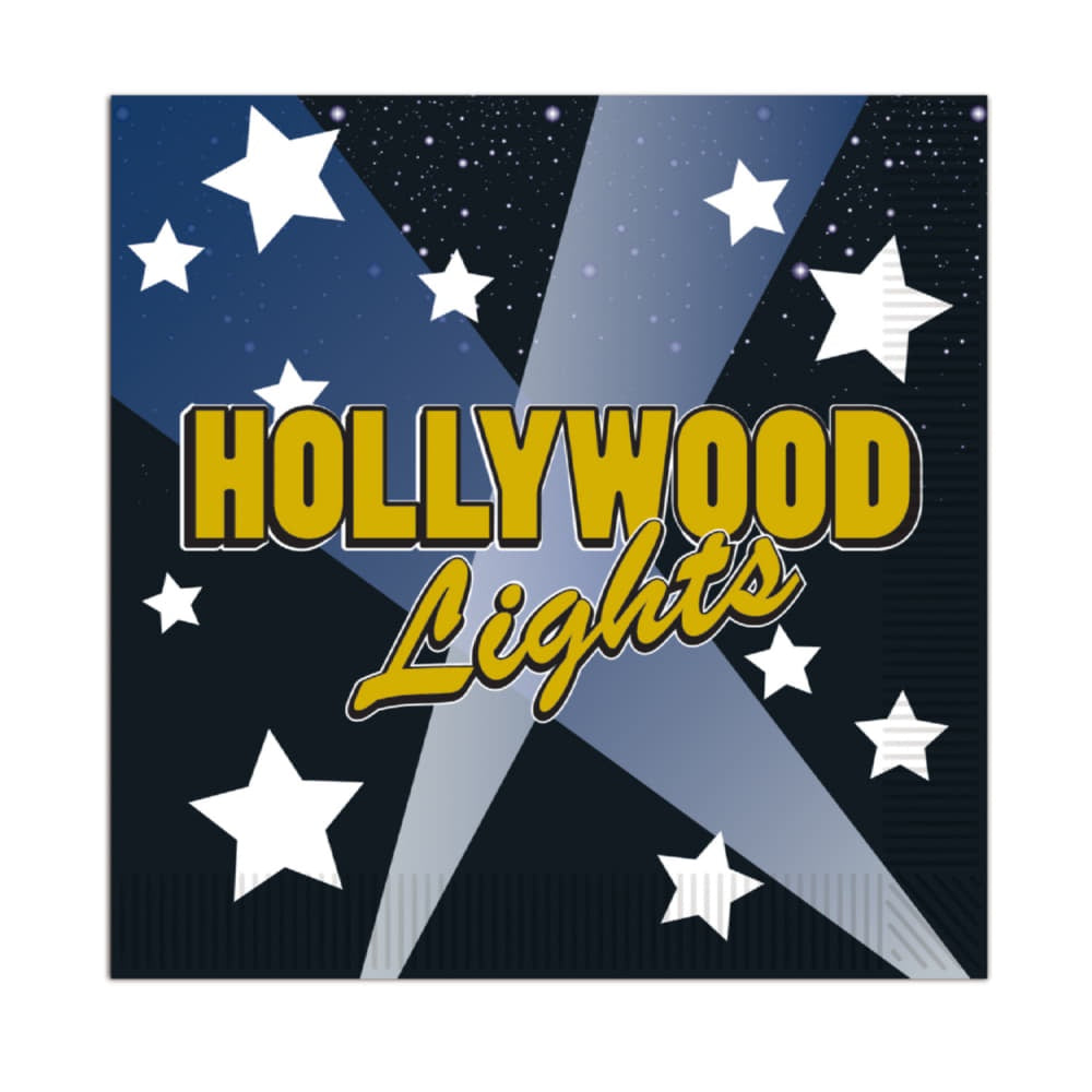 Hollywood Lights Bev Napkins/Disc