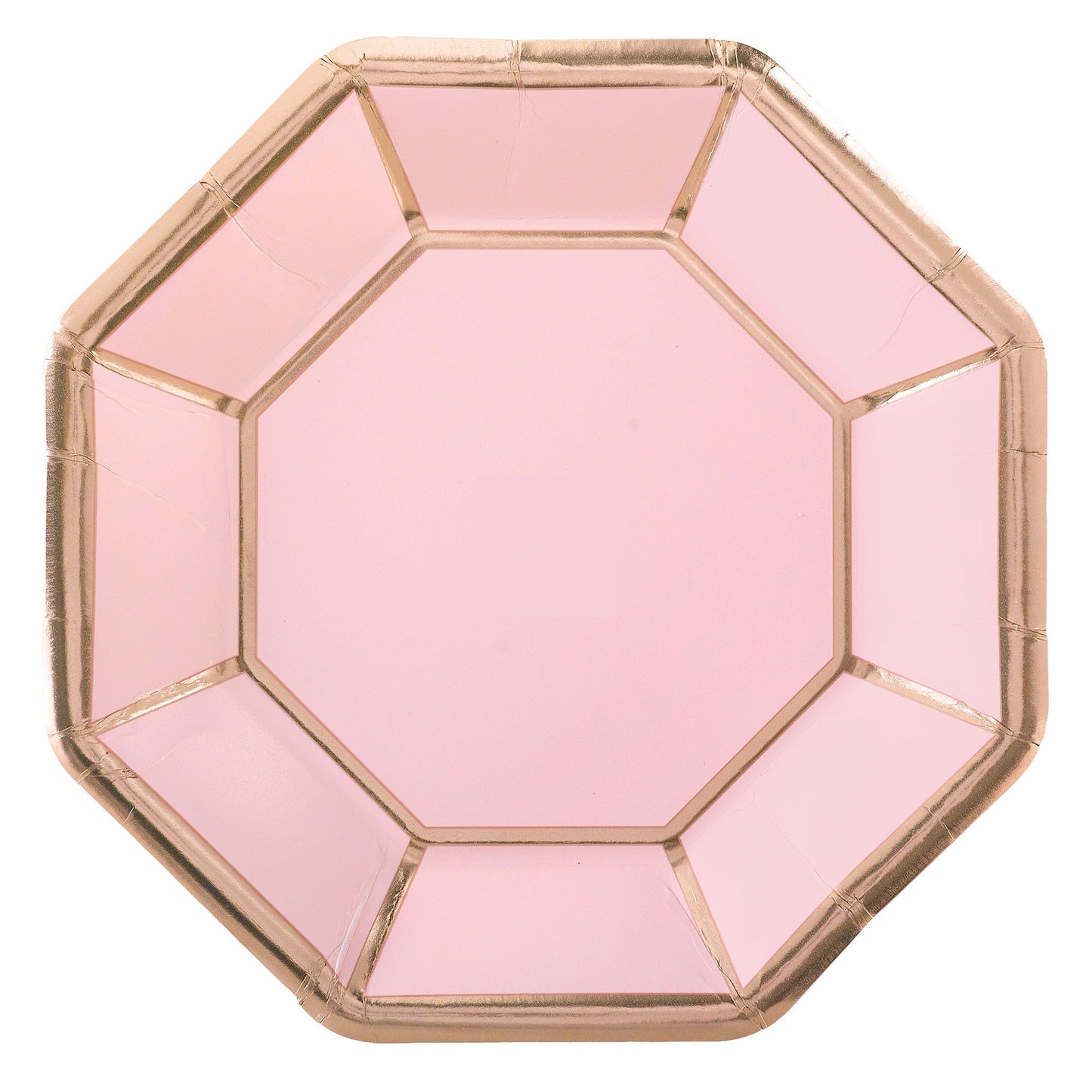 Blush Wedding 10In Octogon Plates