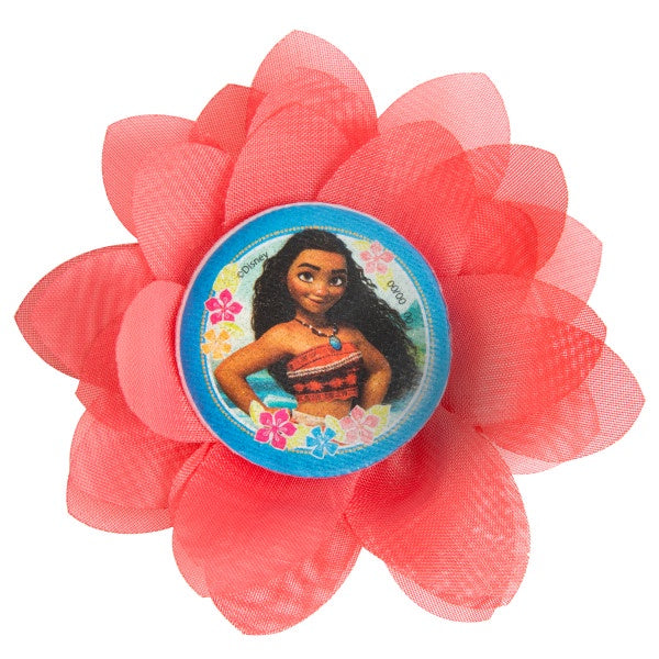 Moana Flower Hair Clips - 4/Pk