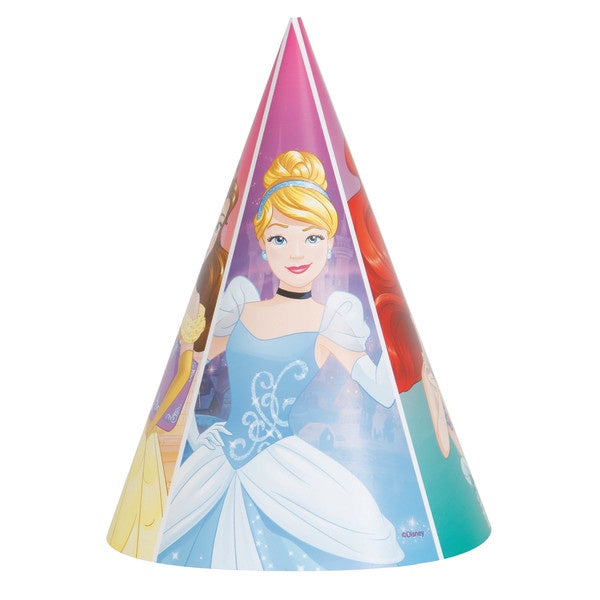 Disney Princess Hats - 8Pk