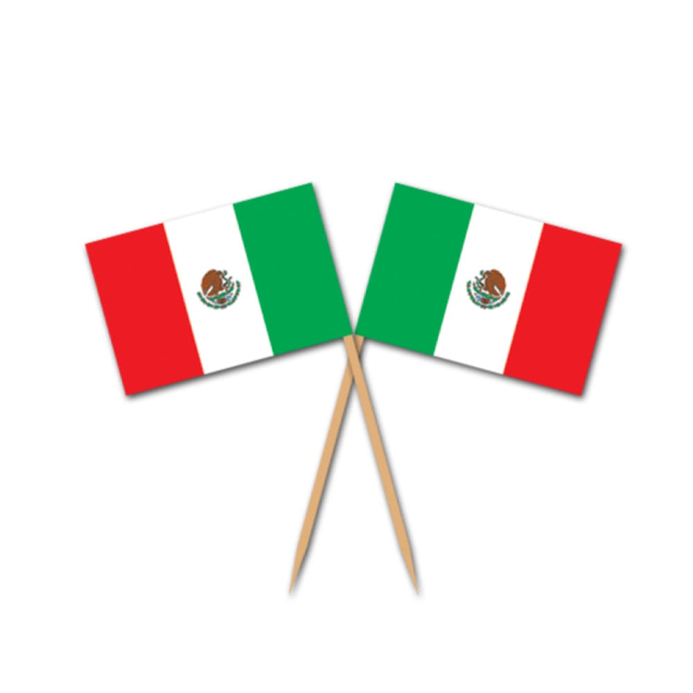 Mexican Flag Picks-50PCS