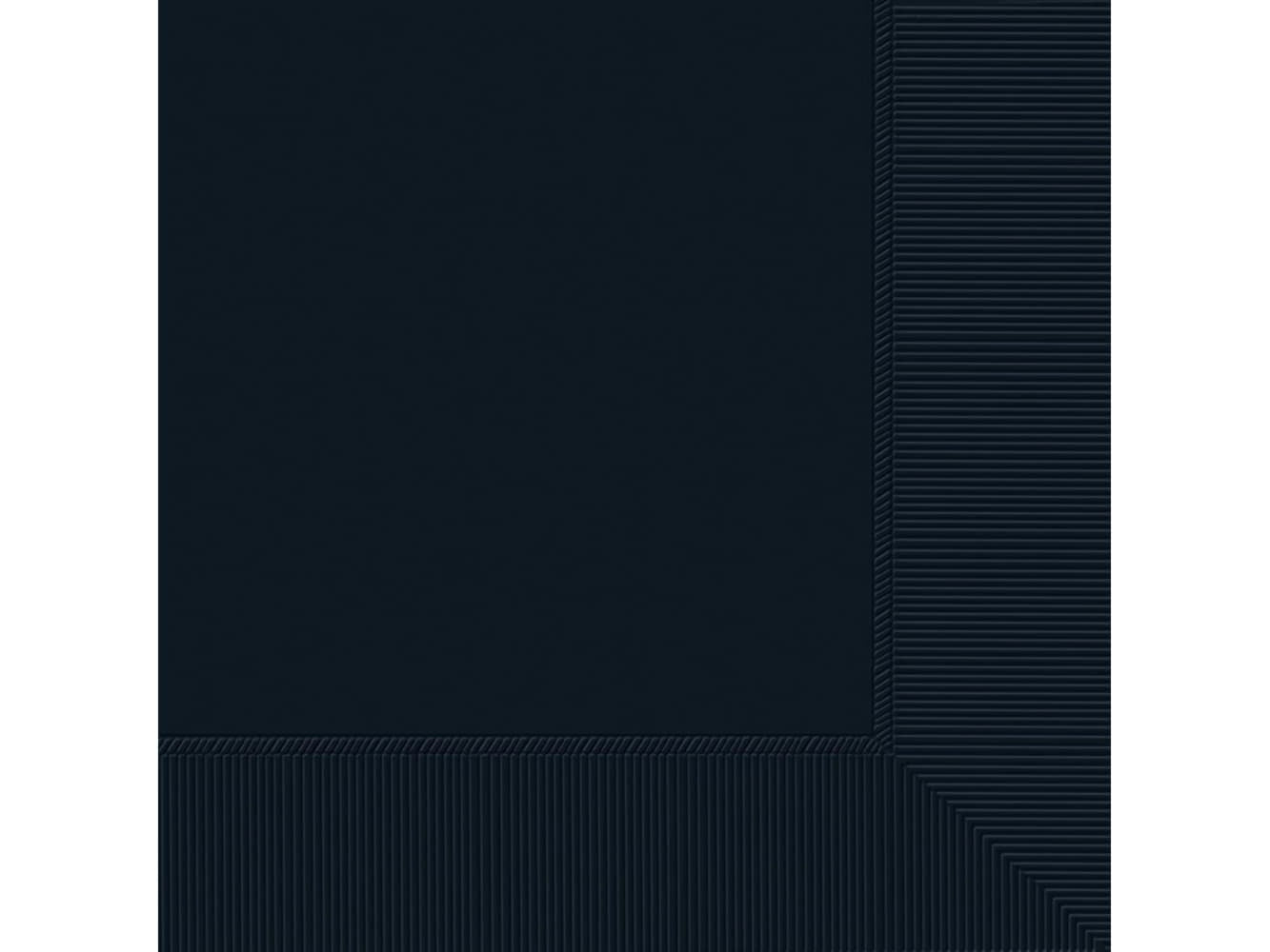 Beverage Napkins 40Ct-Jet Black
