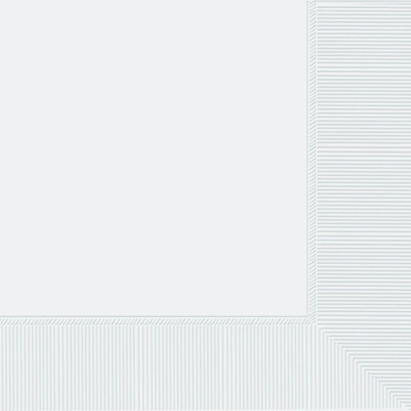 Bev Napkins 2Ply - Frosty White
