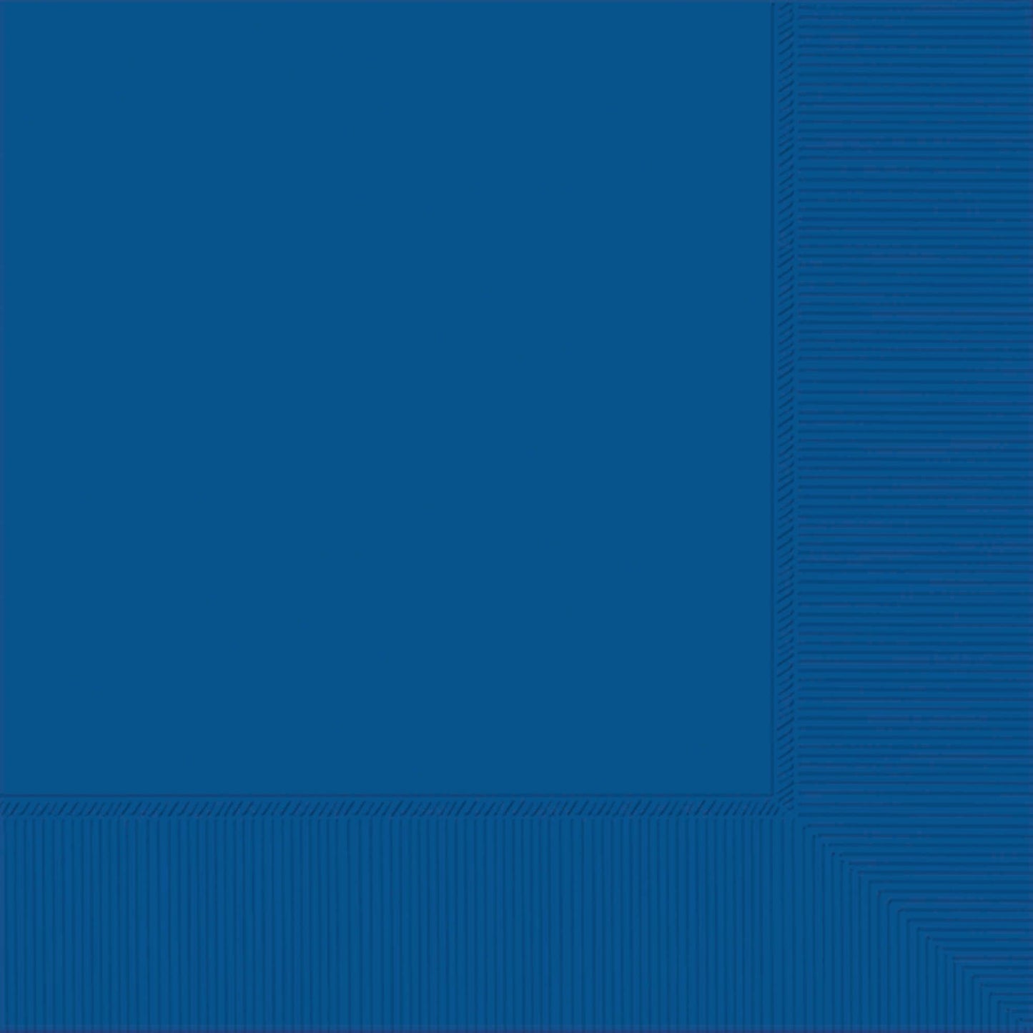 Beverage Napkins 2Ply - Bright Royal Blue
