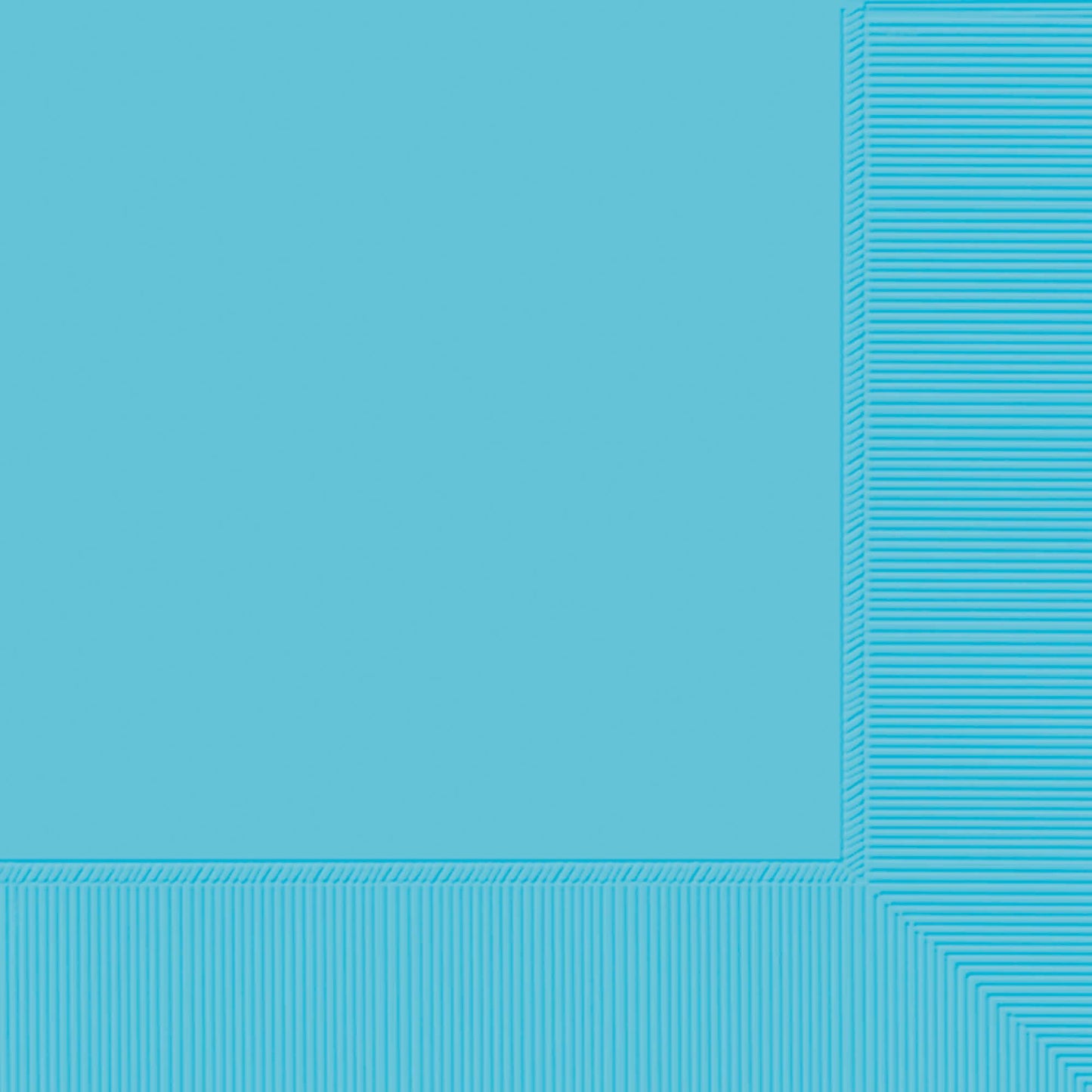 Beverage Napkins 2Ply - Caribbean Blue