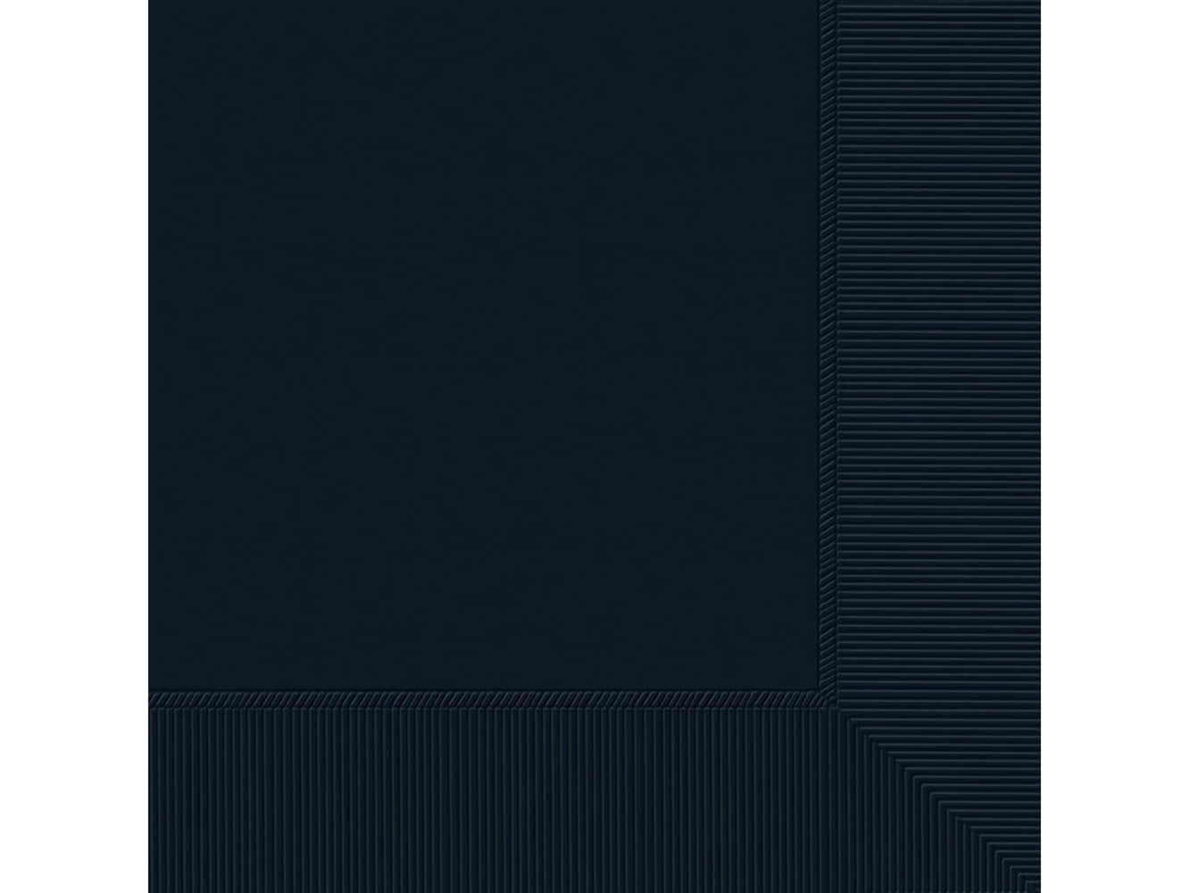 Luncheon Napkins 40Ct-Jet Black