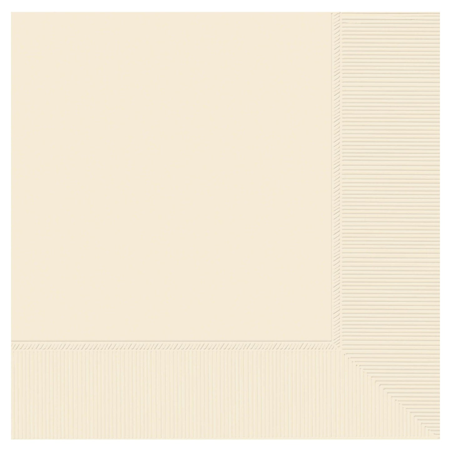 Lunch Napkins 2Ply - Vanilla Creme