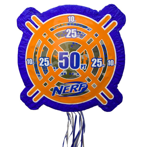 Nerf Shaped Drum Pull Pinata