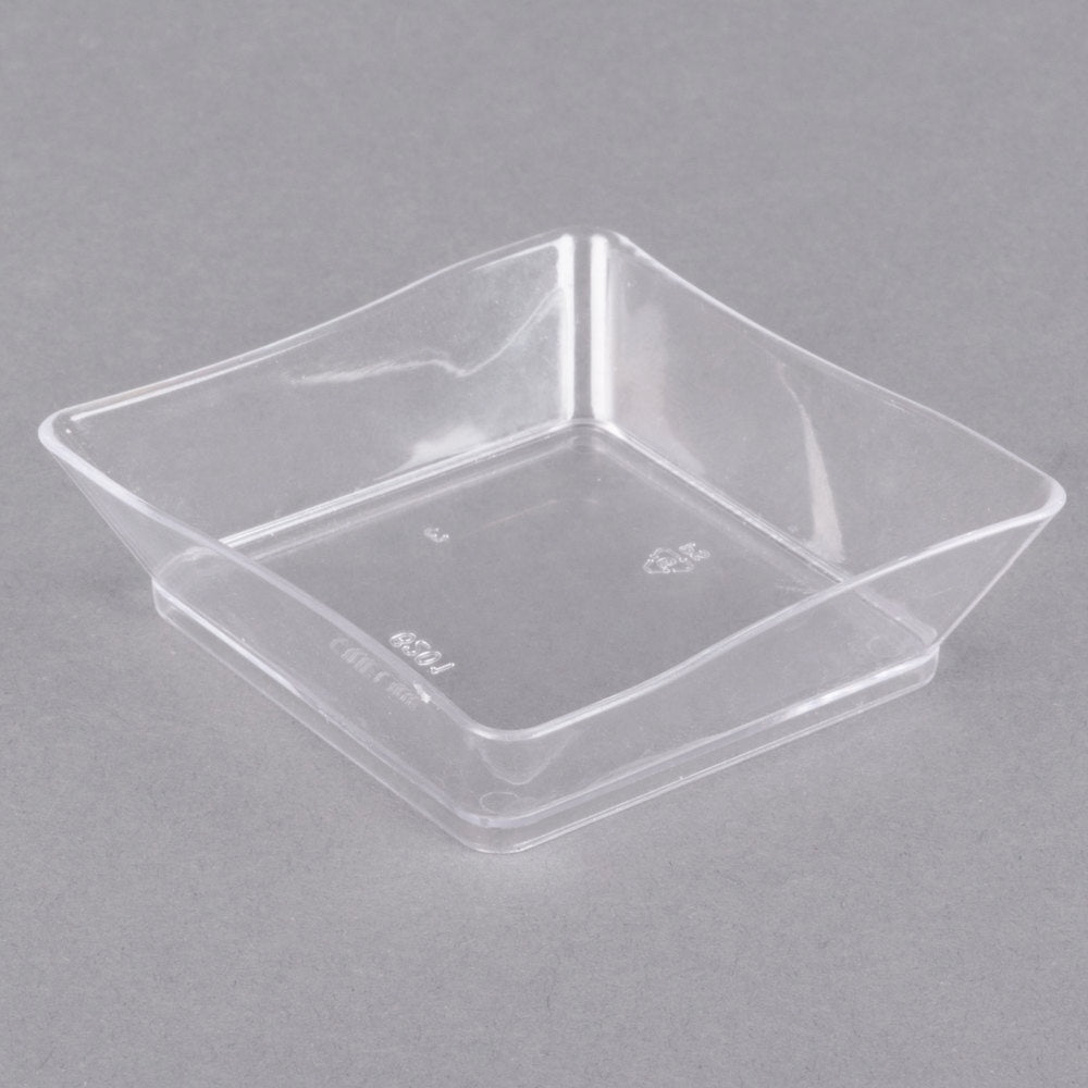 Clear 2,2.25" X 2.25" Tiny Trays-10PCS
