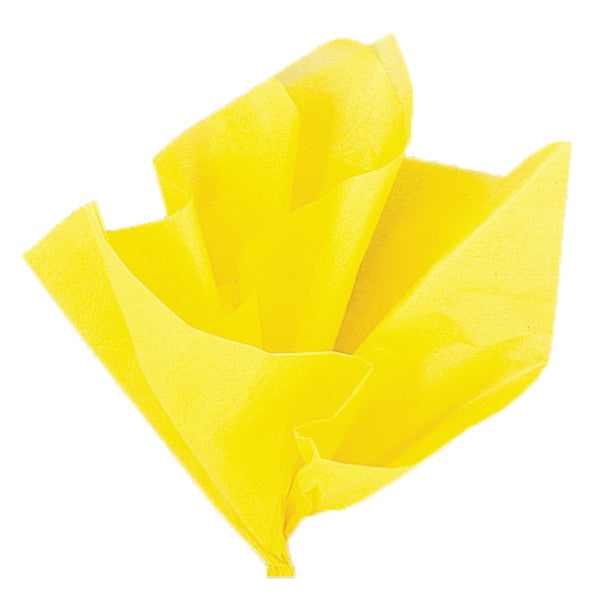 Yellow Tissue Sheets - 10Ct