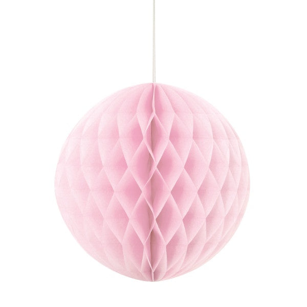 Honeycomb Ball 8In - Lovely Pink