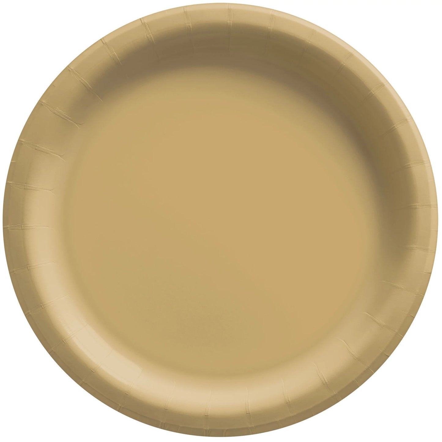 6In Paper Plates-Gold
