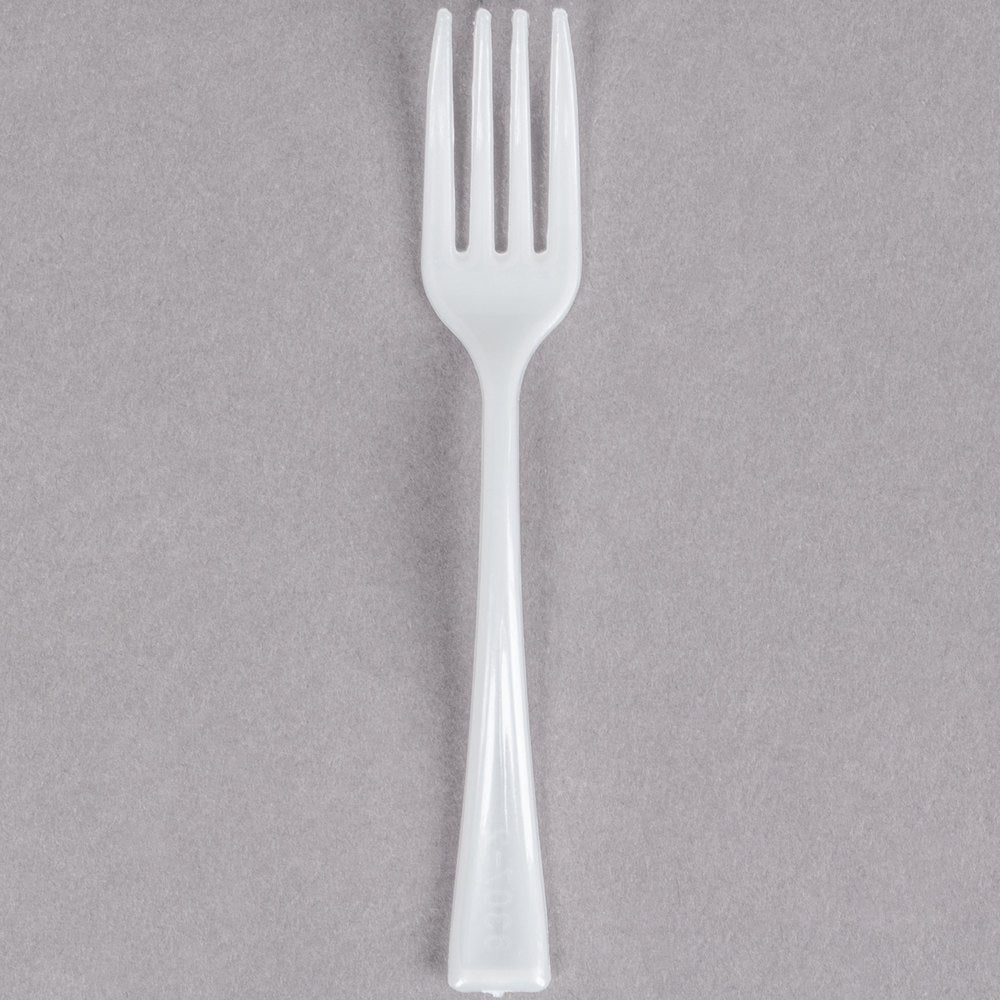 4" Tiny Tines (Forks),White,48PCS