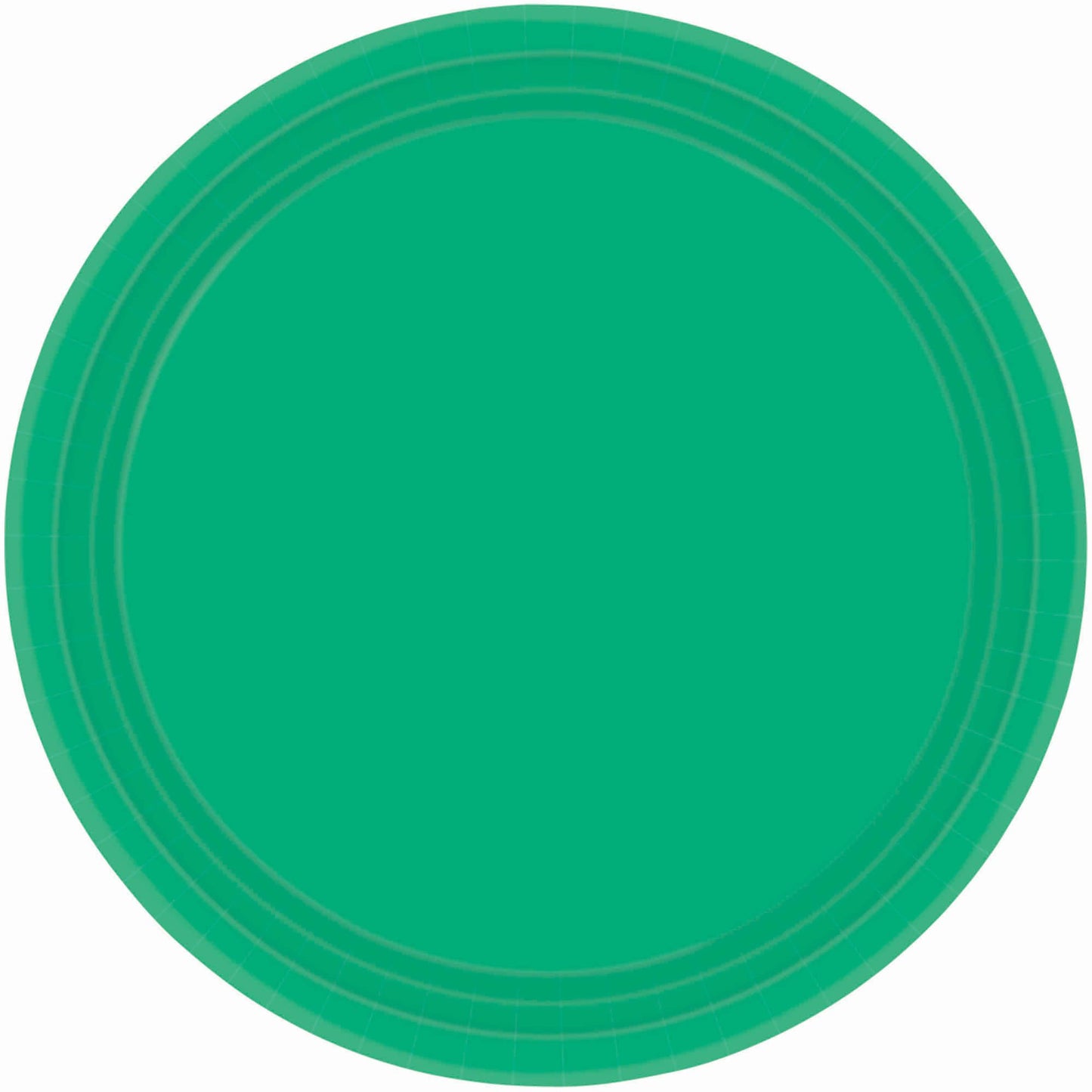 9In Paper Plates - Festive Green