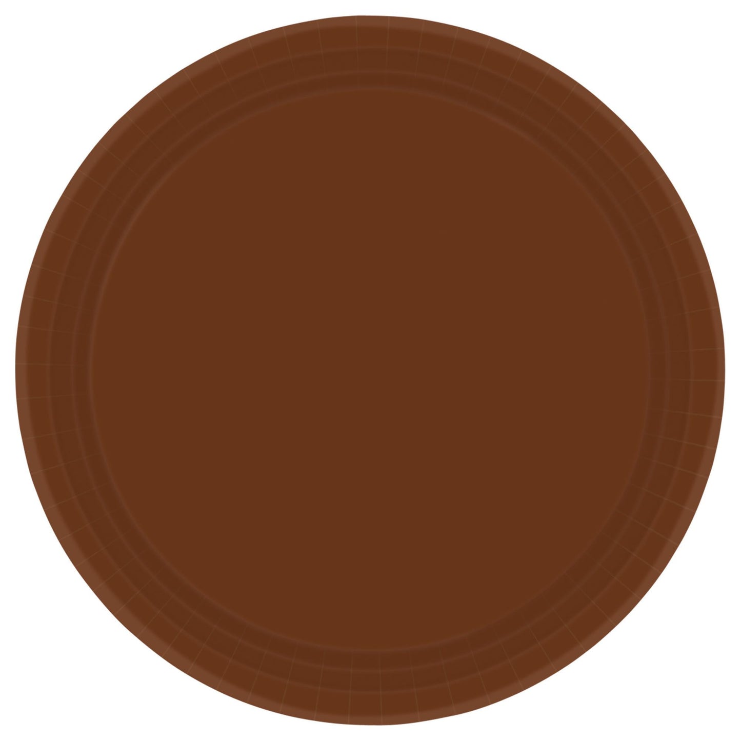 9" Paper Plates – Chocolate Brown (Hi Count)
