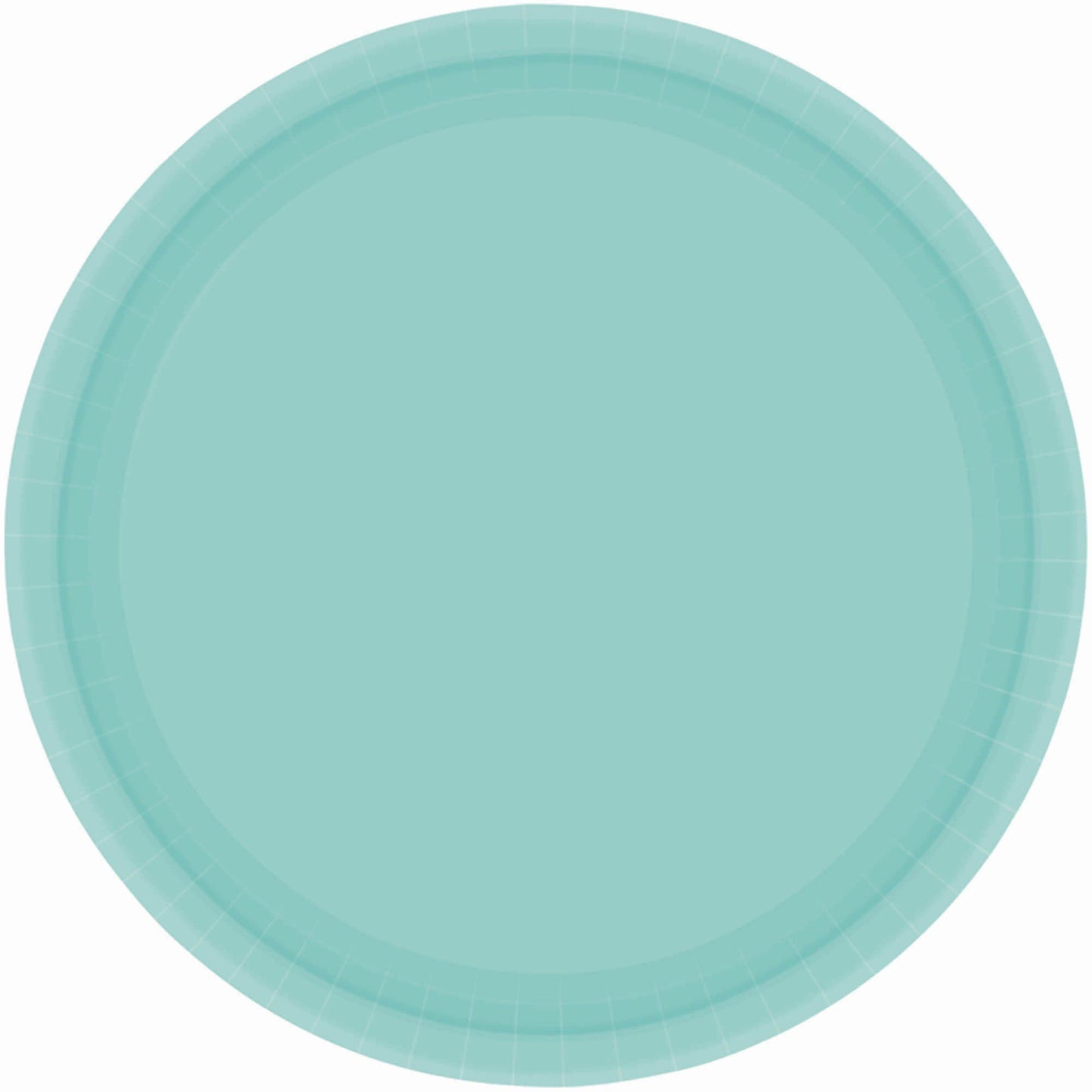 9In Paper Plates - Robins Egg