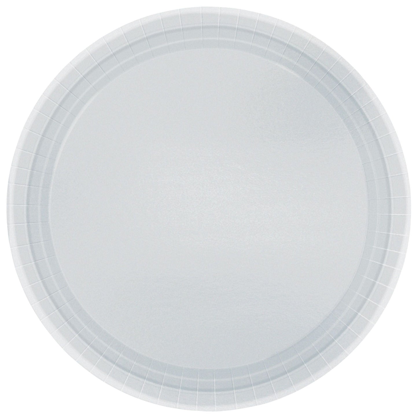 9In Paper Plates - Silver