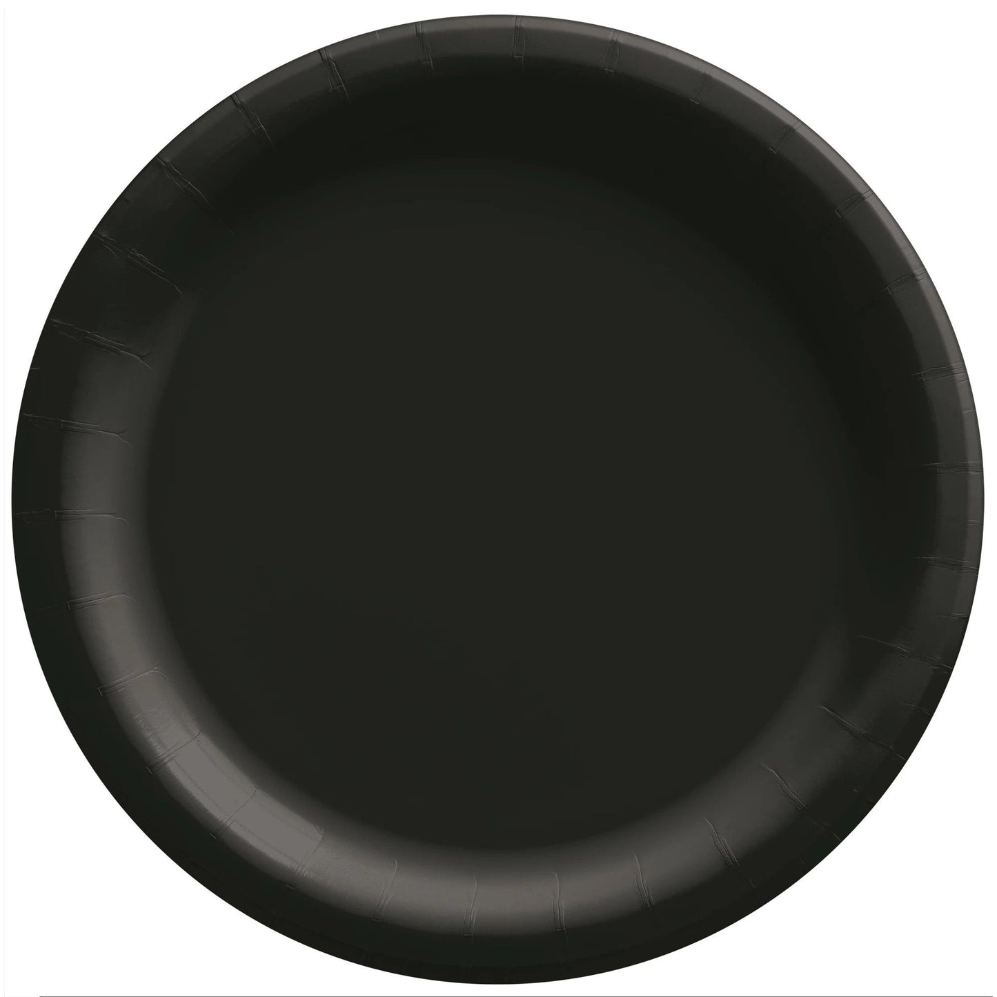 8.5In Paper Plates-Jet Black