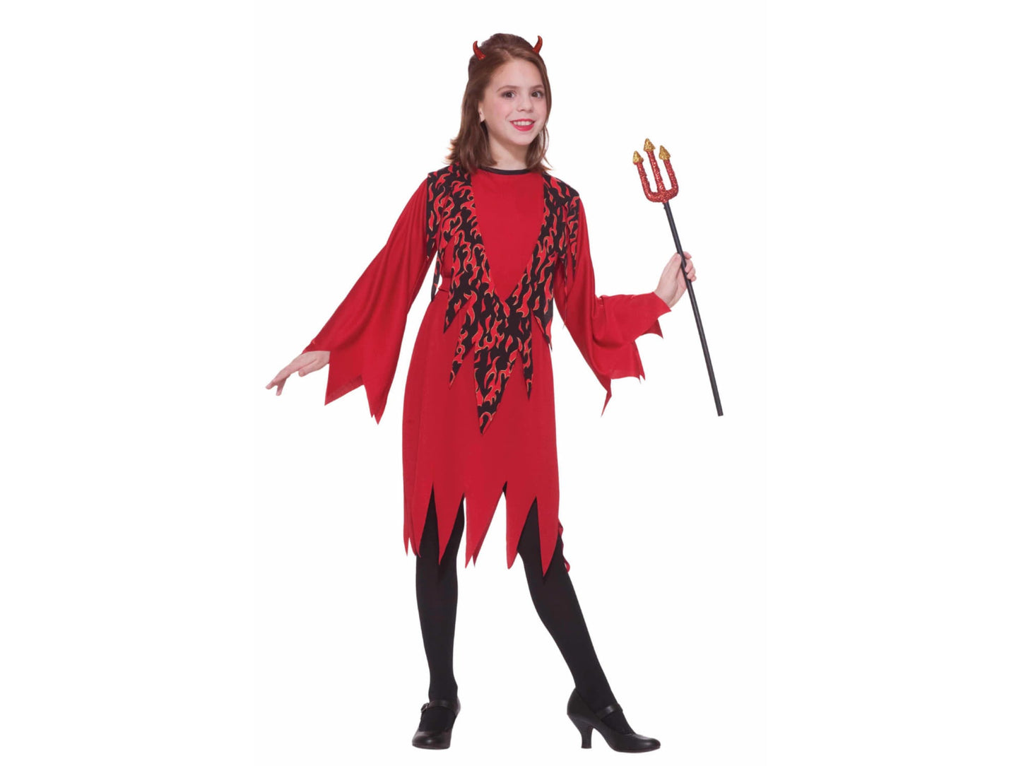 Devil Girl Child Costume (Size Small 4–6)
