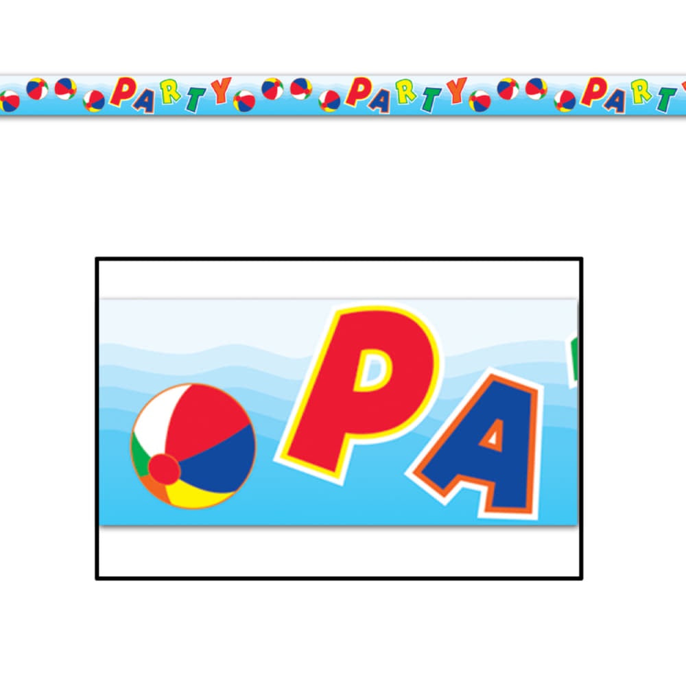 Beach Ball Party Tape