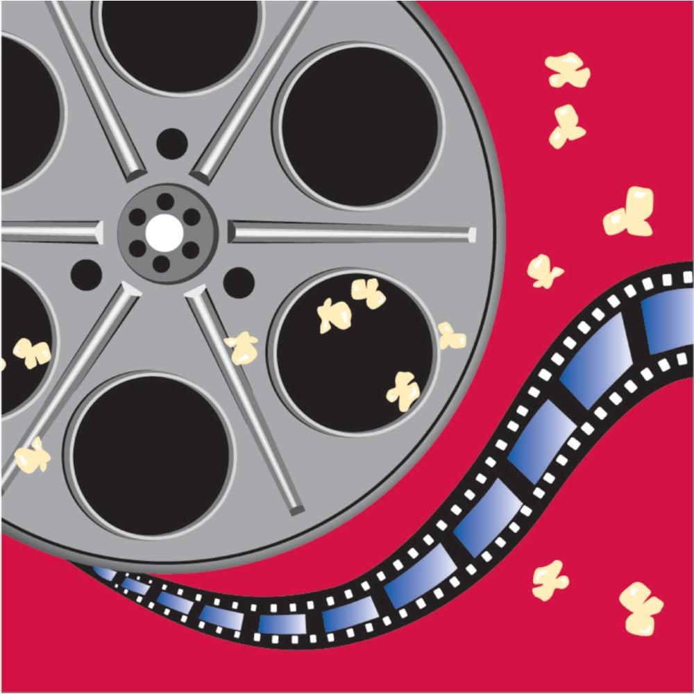 Movie Reel Lunch Napkins