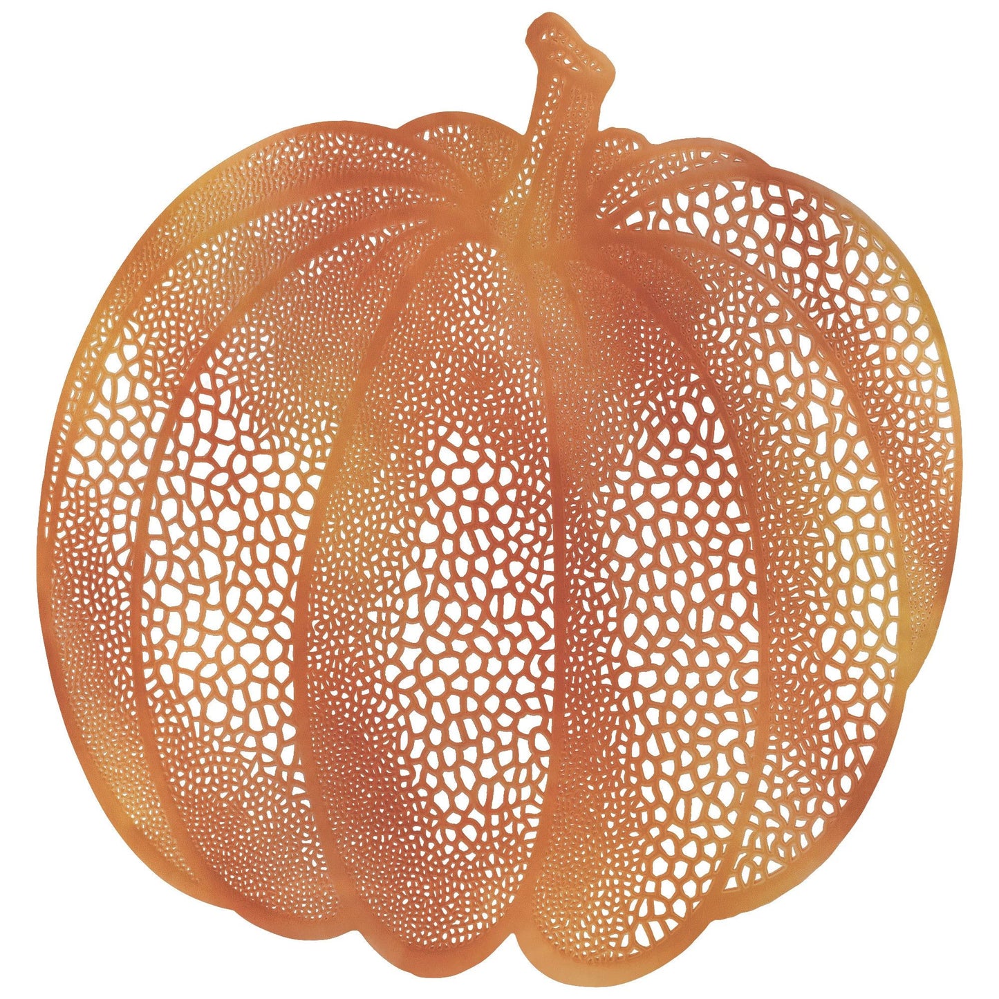 Pumpkin Spice Vinyl Placemat, 15 1/4" X 14 3/4"