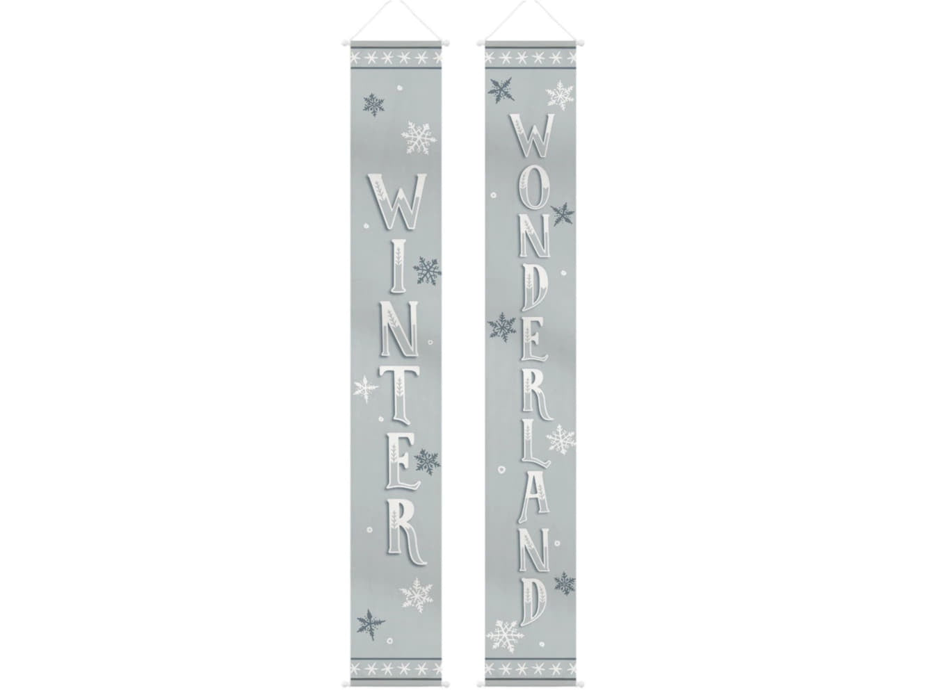 Winter Wonderland Hanging Flags/Disc